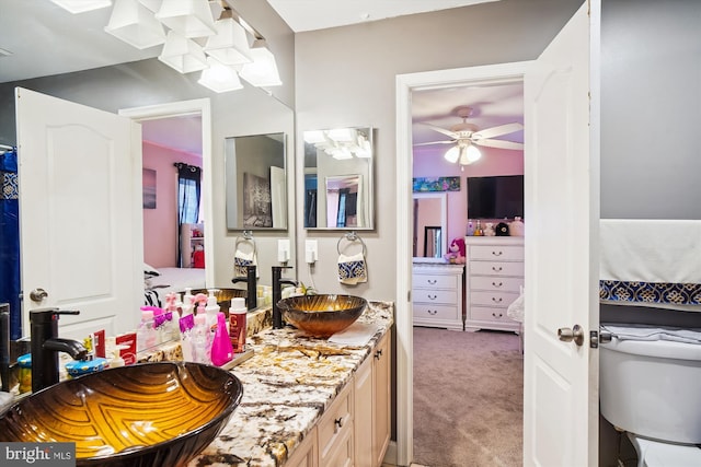 6301 Bradford Ct, Frederick, MD 21701 - ensuite bathroom with double vanity, a sink, and ensuite bath