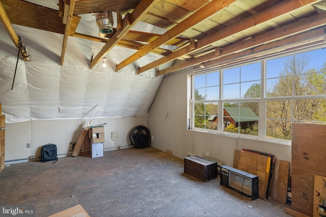 view of bonus room