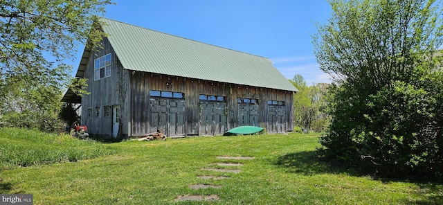 view of outbuilding with an outdoor structure