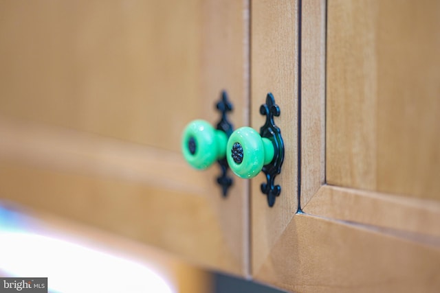 view of details