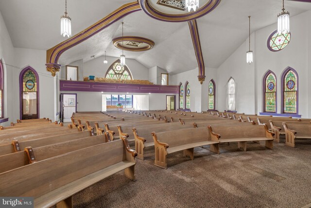 336 7th St N, Lebanon, PA 17042 - interior space featuring high vaulted ceiling