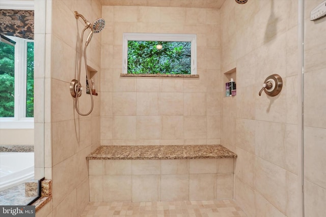 6 Deer Haven Ln, White Hall, MD 21161 - full bath with plenty of natural light and tiled shower