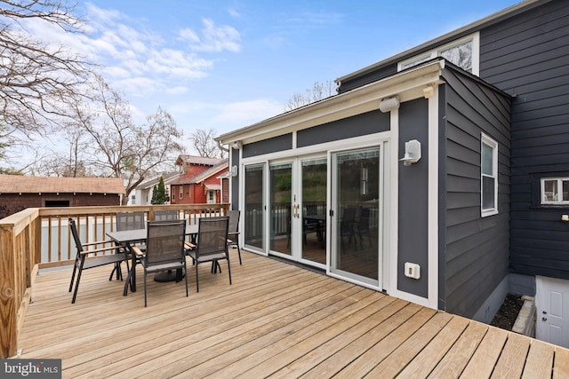 2804 Myrtle Ave NE, Washington, DC 20018 - deck featuring outdoor dining area
