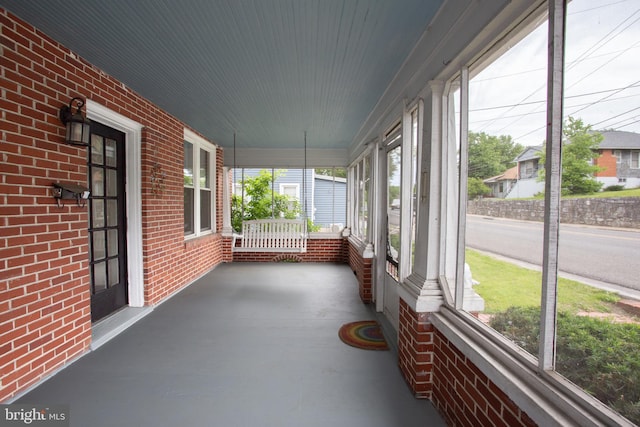 471 N Massanutten St, Strasburg, VA 22657 - unfurnished sunroom featuring healthy amount of natural light