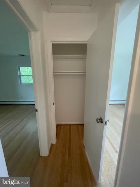 3433 Gregg Rd, Brookeville, MD 20833 - closet featuring a baseboard heating unit
