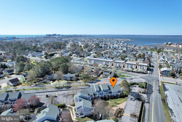 108 120th St Unit 5462, Ocean City, MD 21842 - aerial view featuring a residential view and a water view