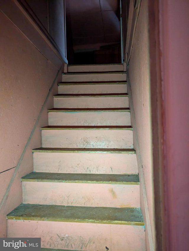 view of staircase