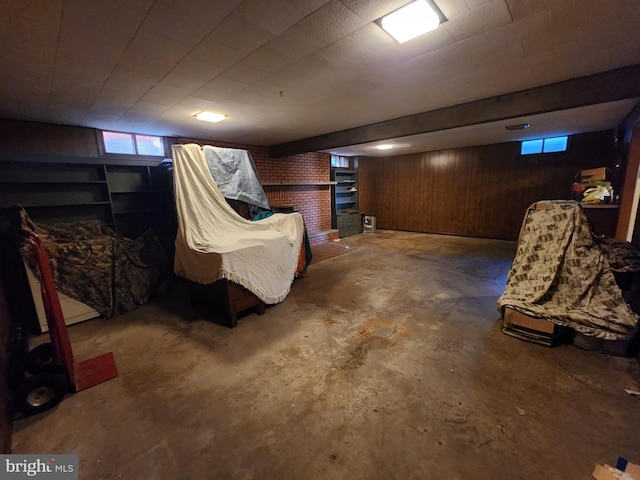 12114 Vale Smt, Frostburg, MD 21532 - basement featuring wood walls