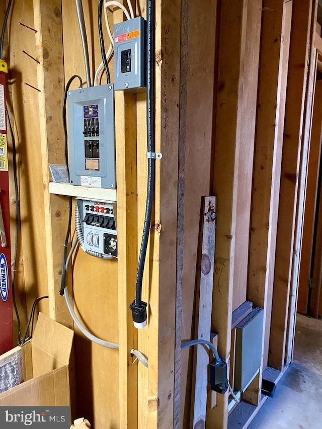 12114 Vale Smt, Frostburg, MD 21532 - utility room with electric panel