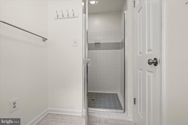 17 Alexandria Overlook Dr, Oxon Hill, MD 20745 - full bath with baseboards and a stall shower