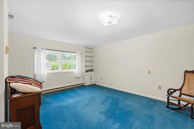 331 Ridge Ave, Winchester, VA 22601 - unfurnished room featuring a baseboard radiator and carpet floors