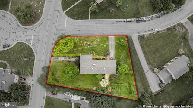 331 Ridge Ave, Winchester, VA 22601 - aerial overview of property's location featuring property boundaries highlighted