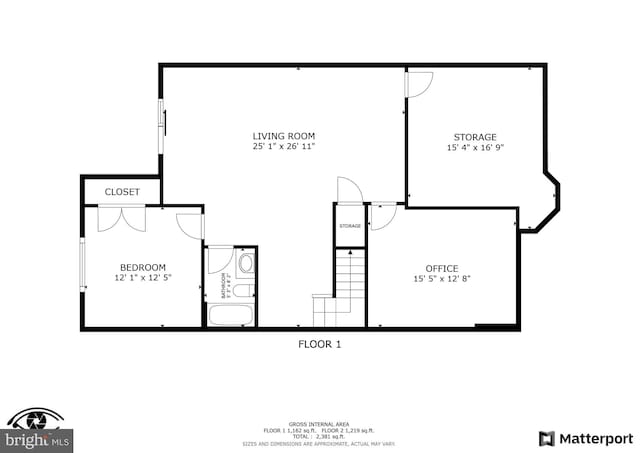 45 Legend Dr Unit 2-3, Fredericksburg, VA 22406 - floor plan / room layout