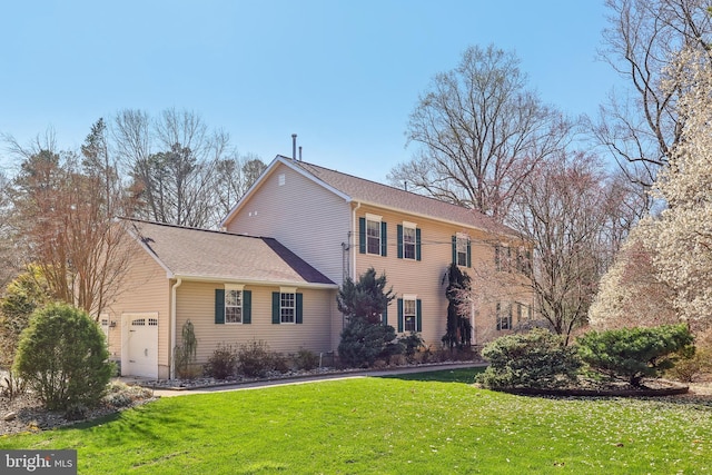 6 Meirs Rd, Cream Ridge, NJ 08514 - exterior space featuring an attached garage and a front yard