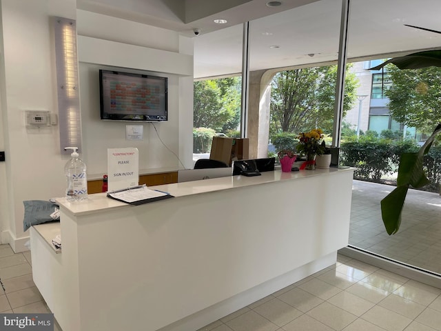 view of welcome area