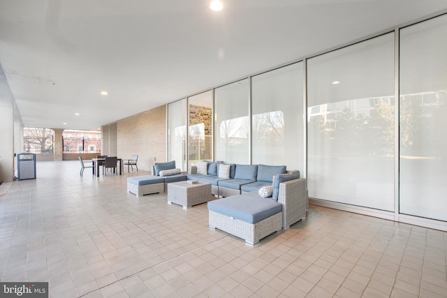 view of community lobby