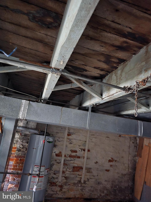 1930 Wilkens Ave, Baltimore, MD 21223 - basement with gas water heater