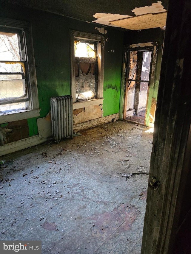 1930 Wilkens Ave, Baltimore, MD 21223 - spare room featuring radiator heating unit