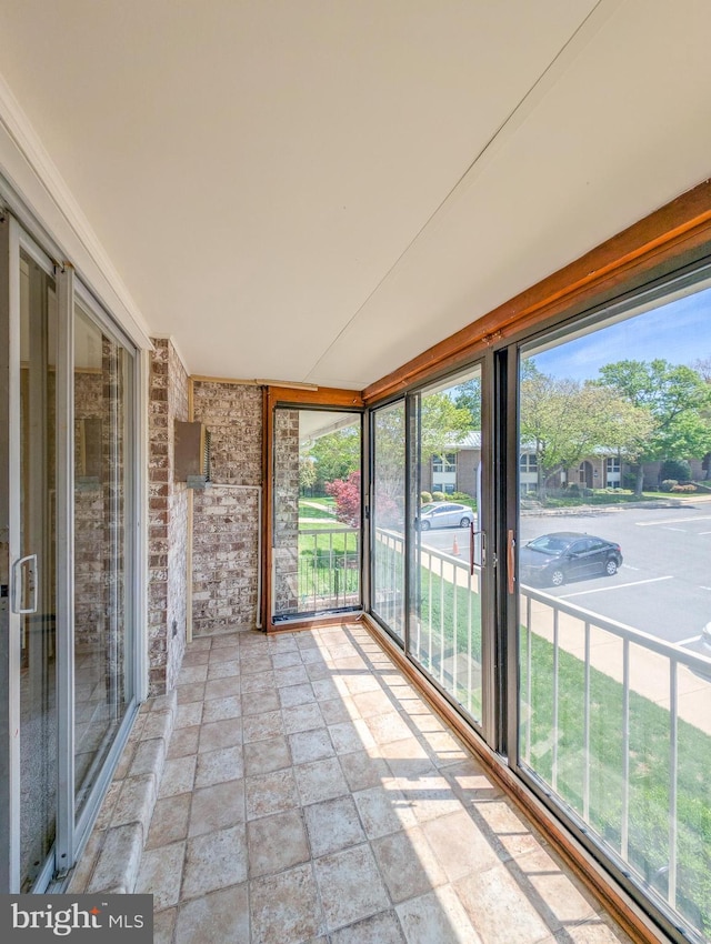 3431 S Leisure World Blvd Unit 88-3D, Silver Spring, MD 20906 - view of unfurnished sunroom