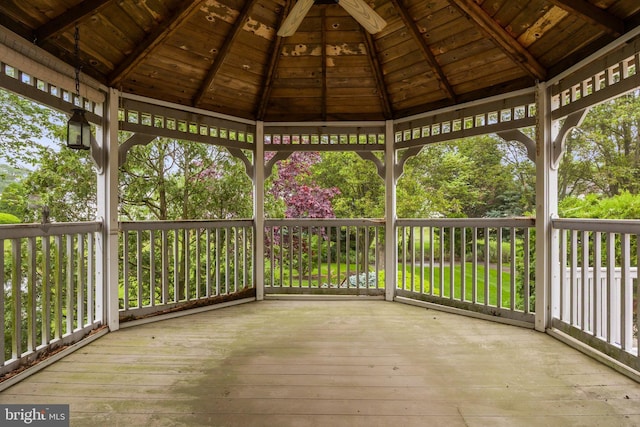 4 Tara Ln, Delran, NJ 08075 - deck featuring a gazebo