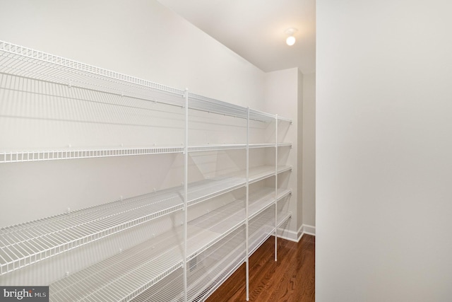 view of pantry