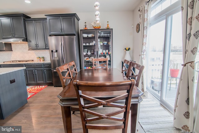 15 N Tompkins Sq, Downingtown, PA 19335 - dining room featuring recessed lighting and light wood-style flooring
