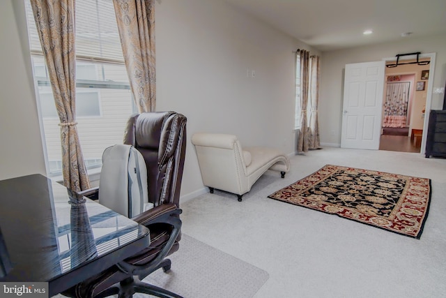 15 N Tompkins Sq, Downingtown, PA 19335 - carpeted office space featuring recessed lighting and baseboards