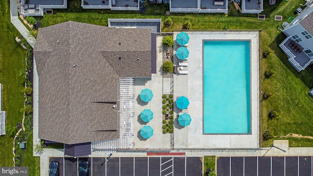 15 N Tompkins Sq, Downingtown, PA 19335 - birds eye view of property