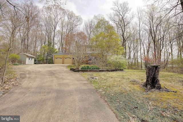 3360 Ben Oak Dr, Huntingtown, MD 20639 - view of front of property featuring driveway and a garage