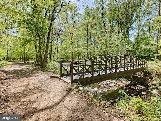 view of home's community featuring a deck