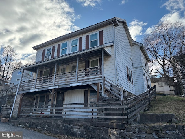 358-362 Stoney Batter, Bellefonte, PA 16823 - view of front facade with covered porch