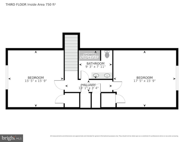 1935 Foxview Cir NW, Washington, DC 20007 - view of room layout