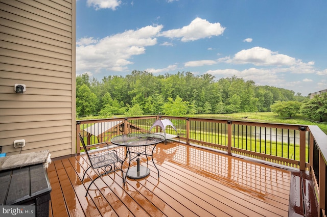 16647 Space More Cir, Woodbridge, VA 22191 - deck featuring outdoor dining area