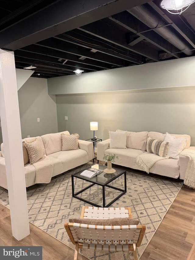 1198 Glenside Rd, Downingtown, PA 19335 - living room with wood finished floors