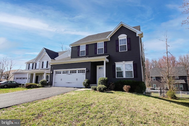 1634 Cape May Rd, Essex, MD 21221 - traditional home with aphalt driveway, a front lawn, and fence
