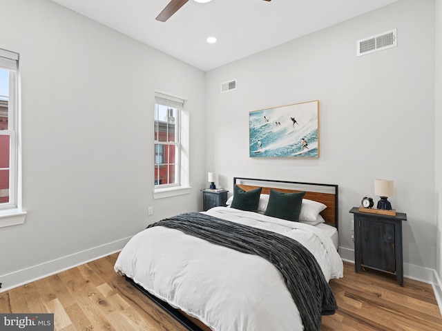 1611 N Dover St, Philadelphia, PA 19121 - bedroom featuring wood finished floors, baseboards, and visible vents