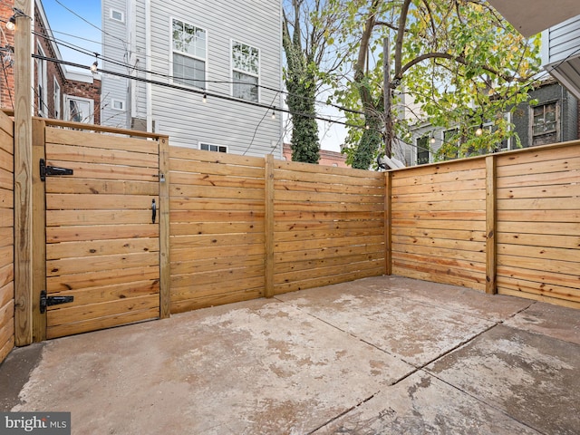 1611 N Dover St, Philadelphia, PA 19121 - view of patio / terrace featuring a gate and fence