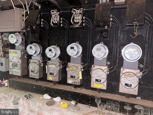 605 Upland Rd, Pikesville, MD 21208 - interior space with electric meter