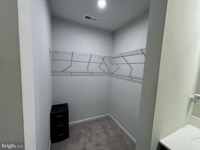 17692 Fieldstone Ave, Milford, DE 19963 - spacious closet featuring carpet floors and visible vents