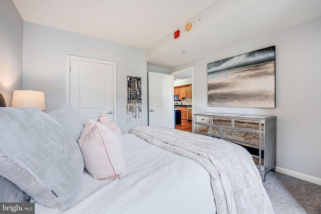 440 L St NW Unit 513, Washington, DC 20001 - bedroom with carpet floors and baseboards