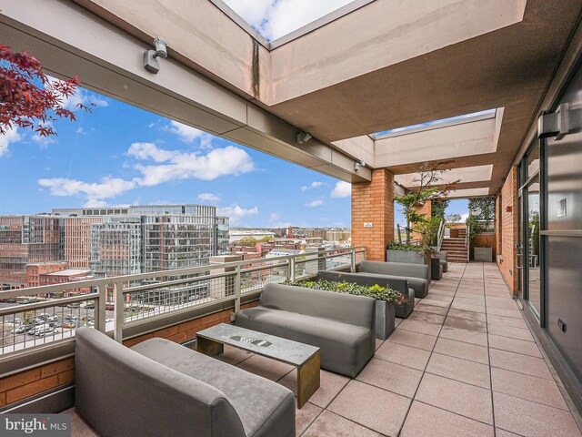 440 L St NW Unit 513, Washington, DC 20001 - balcony featuring a view of city