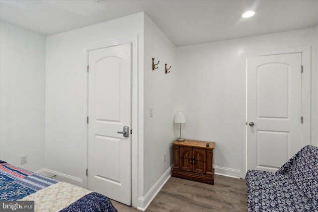 1557 N 9th St, Philadelphia, PA 19122 - bedroom with baseboards, recessed lighting, and wood finished floors
