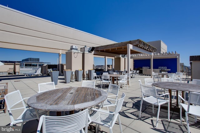 811 4th St NW Unit 608, Washington, DC 20001 - view of patio / terrace featuring outdoor dining area