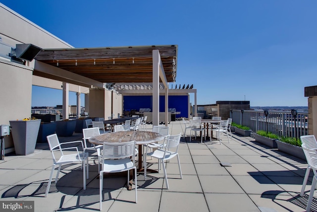 811 4th St NW Unit 608, Washington, DC 20001 - view of patio featuring outdoor dining area