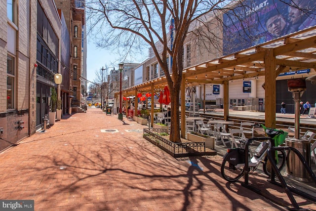 811 4th St NW Unit 608, Washington, DC 20001 - view of community featuring a pergola