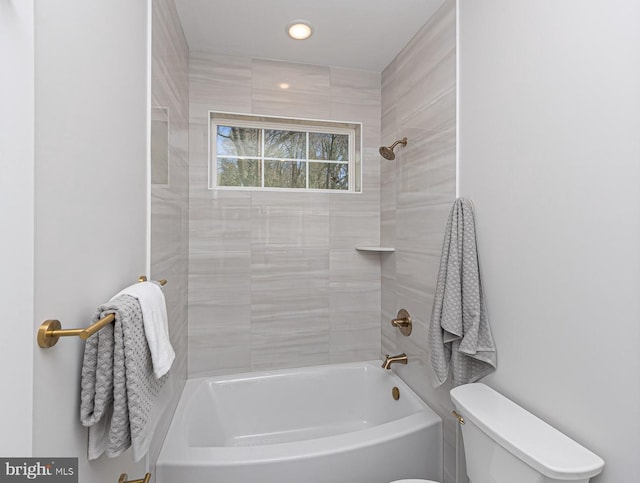 1032 Terrace Gln, Baltimore, MD 21210 - bathroom featuring toilet and  shower combination