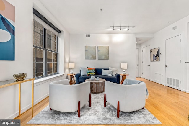 2412 17th St NW Unit 102, Washington, DC 20009 - living room with wood finished floors