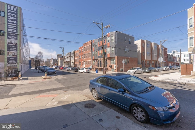 4010 Baring St, Philadelphia, PA 19104 - view of road with curbs, traffic signs, street lighting, and sidewalks