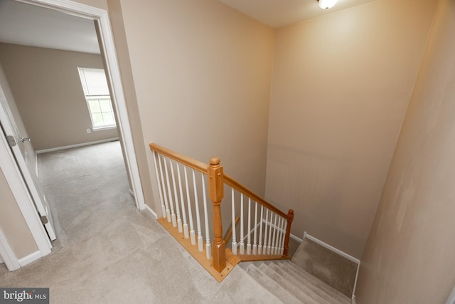 485 Lake George Cir, West Chester, PA 19382 - stairs with carpet and baseboards