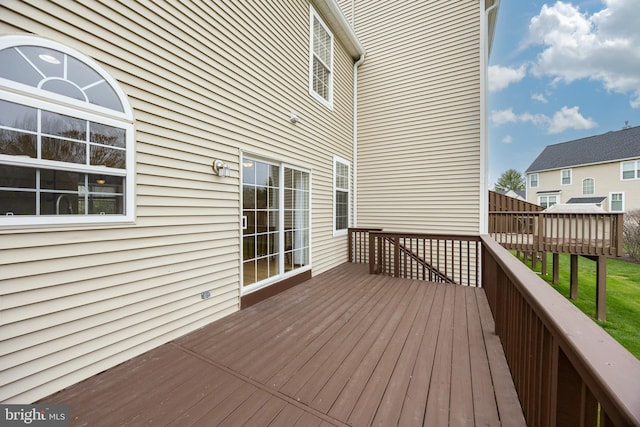 485 Lake George Cir, West Chester, PA 19382 - view of wooden deck